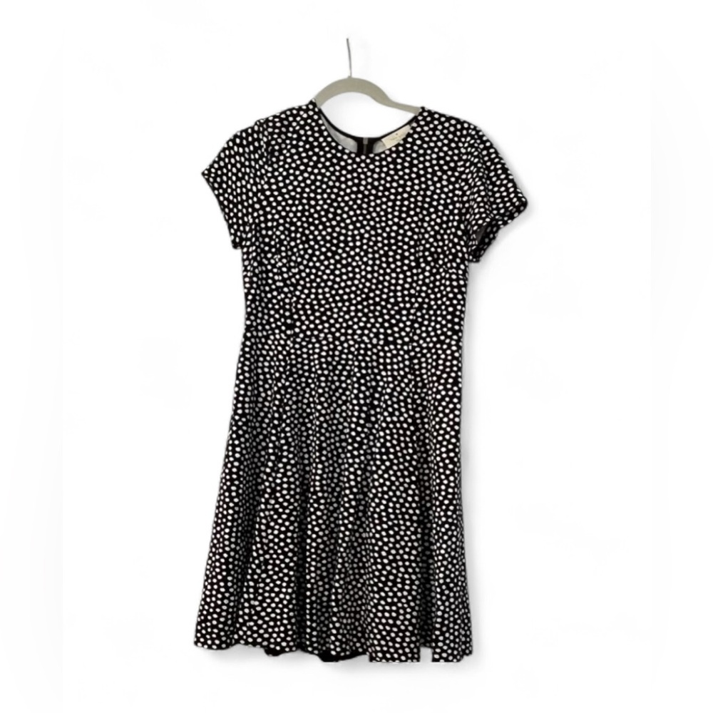 Kate Spade Dress Black and White Polka Dot Dress size 10